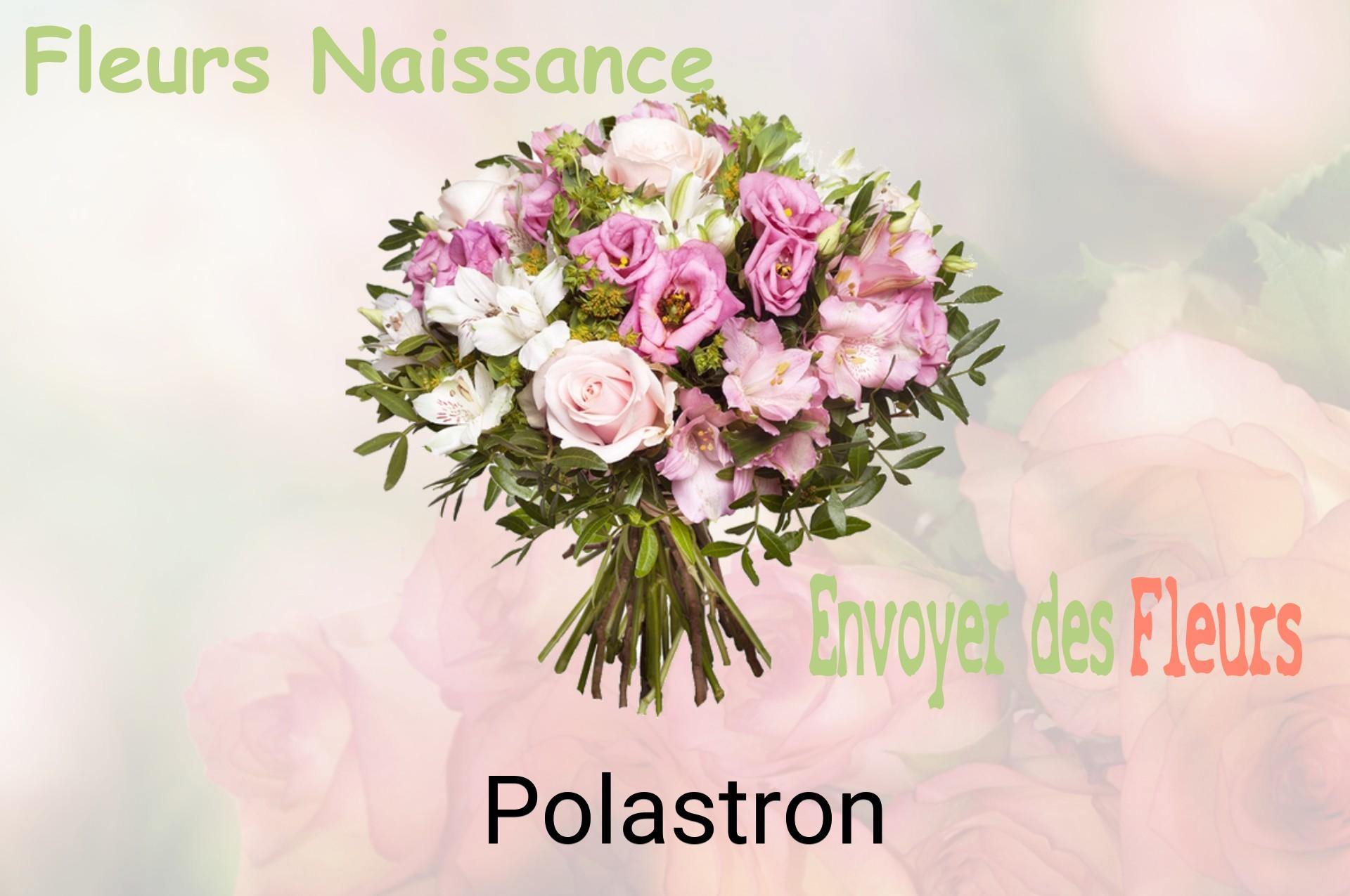 Bouquet de fleurs de naissance livré à Polastron
