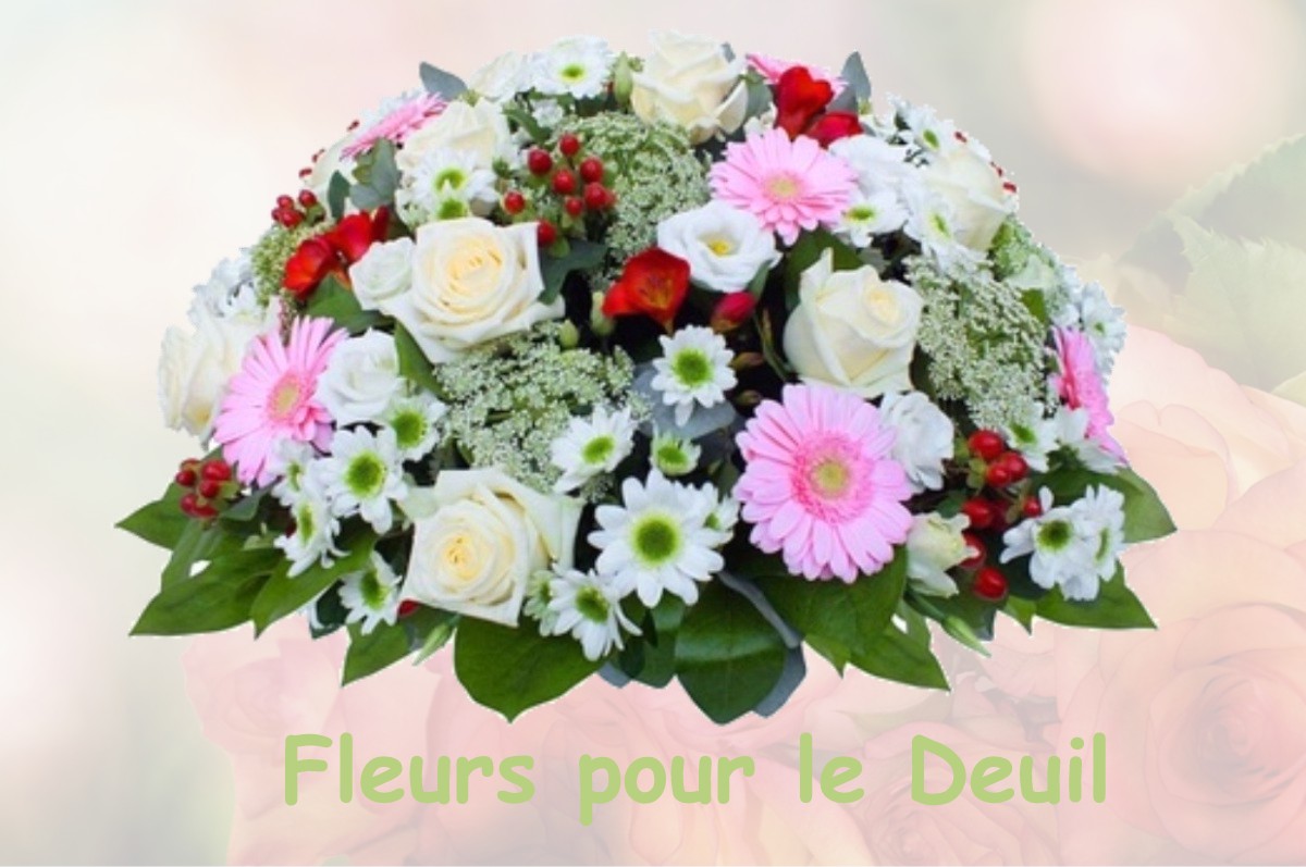 fleurs deuil POLASTRON